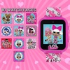 image:imageAccutime LOL Surprise Touchscreen Exclusive Pink Smartwatch for Kids  Engaging Educational Games Step Counter Camera Alarm amp More  Fun amp Interactive Timepiece LOL4264AZPink Striped