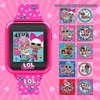 image:imageAccutime LOL Surprise Touchscreen Exclusive Pink Smartwatch for Kids  Engaging Educational Games Step Counter Camera Alarm amp More  Fun amp Interactive Timepiece LOL4264AZPink