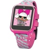image:imageAccutime LOL Surprise Touchscreen Exclusive Pink Smartwatch for Kids  Engaging Educational Games Step Counter Camera Alarm amp More  Fun amp Interactive Timepiece LOL4264AZPink Striped