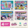 image:imageBuffalo Games  LOL  4 X 1 Kids Multipack  LOL Travel  Multi Piece Jigsaw Puzzle for Adults Challenging Puzzle Perfect for Game Nights  Finished Size Varies