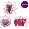 image:imageDecoPac LOL Surprise Rings 24 LOL Surprise Funseeker Cupcake Decorations Featuring 6 Different Dolls  24 PackCake Topper