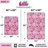 image:imageFranco Kids Bedding Super Soft Plush Throw Blanket 46 x 60 LOL SurpriseAT0508