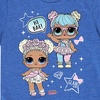 image:imageHYBRID APPAREL  LOL Surprise  LOL Hi Bae  Toddler and Youth Short Sleeve Graphic TShirtRoyal Blue