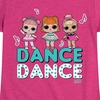 image:imageHYBRID APPAREL  LOL Surprise Dolls  Dancing Dolls Dance  Toddler amp Youth Girls Short Sleeve Graphic TShirtHeather Fuchsia