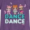 image:imageHYBRID APPAREL  LOL Surprise Dolls  Dancing Dolls Dance  Toddler amp Youth Girls Short Sleeve Graphic TShirtHeather Purple