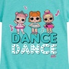 image:imageHYBRID APPAREL  LOL Surprise Dolls  Dancing Dolls Dance  Toddler amp Youth Girls Short Sleeve Graphic TShirtTurquoise