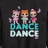 image:imageHYBRID APPAREL  Lol Surprise  Lol Dance  Toddler And Youth Crewneck Fleece SweatshirtBlack
