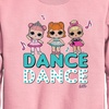 image:imageHYBRID APPAREL  Lol Surprise  Lol Dance  Toddler And Youth Crewneck Fleece SweatshirtMauve