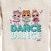 image:imageHYBRID APPAREL  Lol Surprise  Lol Dance  Toddler And Youth Crewneck Fleece SweatshirtNatural