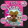 image:imageHorizon Group USA Sticker Book with Large and Small Sizes Kids Stationary for Water Bottle Notebooks and Party Favors 1500 LOL Surprise