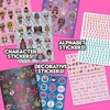 image:imageHorizon Group USA Sticker Book with Large and Small Sizes Kids Stationary for Water Bottle Notebooks and Party Favors 1500 LOL Surprise