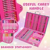 image:imageLOL Surprise 130Piece Kids Art Set with Travel Case  PinkPink