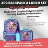 image:imageLOL Surprise Girls 4 Piece Backpack Set Flip Sequin 16 School Bag with Front Zip Pocket Purple and TealMixed
