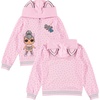 image:imageLOL Surprise Girls Hoodie  Kitty Queen Girls Cosplay Zip up SweatshirtLight Pink