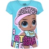 image:imageLOL Surprise Girls Short Sleeve Shirt 4 Pack for Little and Big KidsAqua