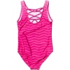 image:imageLOL Surprise Girls UPF 50 One Piece Bathing Suit Little Kid to Big Kid Sizes 41416Pink