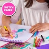 image:imageLOL Surprise OMG Flawless Fashion Sketchbook by Horizon Group USA DIY Craft Kit Learn Pattern Making amp Drawing Includes Sketchbook Stencils Art Pages Repositionable Stickers amp MoreUltimate Fashion Designer
