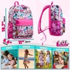 image:imageLOL Surprise School Bags for Girls  Queen Bee Cute Backpack for Kids  Bag for School Travel Sports Holiday  Rucksack  LOL Gifts