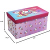 image:imageMarvel Spiderman Collapsible Toy Storage Bench and Ottoman 145 H x 145 D x 25 LJojo Siwa