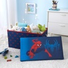 image:imageMarvel Spiderman Collapsible Toy Storage Bench and Ottoman 145 H x 145 D x 25 LSpiderman