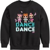 image:imageHYBRID APPAREL  Lol Surprise  Lol Dance  Toddler And Youth Crewneck Fleece SweatshirtBlack
