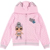 image:imageLOL Surprise Girls Hoodie  Kitty Queen Girls Cosplay Zip up SweatshirtLight Pink