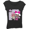 image:imageLOL Surprise Girls Lol Surprise Girl Power Short Sleeve TShirt Girls 416Black