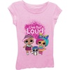 image:imageLOL Surprise Girls Lol Surprise Girl Power Short Sleeve TShirt Girls 416Light Pink