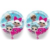 image:imageUnique LOL Surprise Round Foil Balloon  18  Multicolor Perfect for Birthday Parties and Celebrations  1 Pc18 Pack of 2