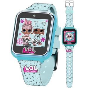 image:imageAccutime LOL Surprise Touchscreen Exclusive Pink Smartwatch for Kids  Engaging Educational Games Step Counter Camera Alarm amp More  Fun amp Interactive Timepiece LOL4264AZLight Blue