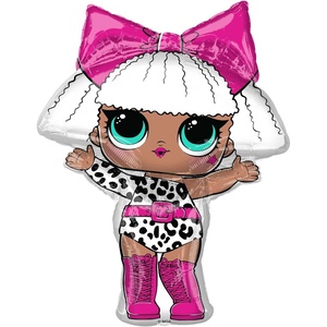 image:imageAnagram 38446 Lol Surprise Diva Foil Mylar Party Balloon 34 Multicolor Pack of 1