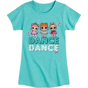 image:imageHYBRID APPAREL  LOL Surprise Dolls  Dancing Dolls Dance  Toddler amp Youth Girls Short Sleeve Graphic TShirtTurquoise