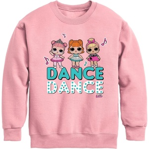 image:imageHYBRID APPAREL  Lol Surprise  Lol Dance  Toddler And Youth Crewneck Fleece SweatshirtMauve