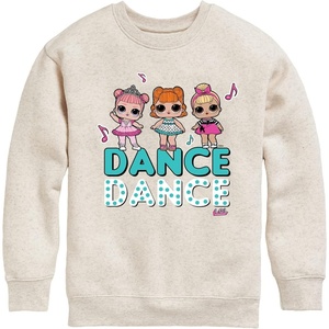 image:imageHYBRID APPAREL  Lol Surprise  Lol Dance  Toddler And Youth Crewneck Fleece SweatshirtNatural