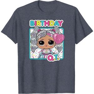 image:imageLOL Surprise  Birthday QT TShirtHeather Blue