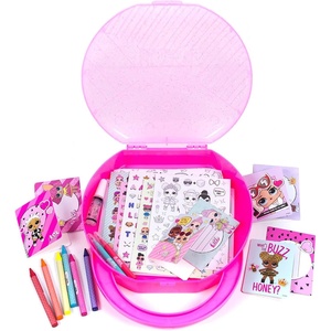 image:imageLOL Surprise Creativity Case by Horizon Group USACreate Play amp StoreDIY Activity Case Including Paper DollsColoring PagesMakersCrayonsGlitter GlueScratch ArtStickers amp MoreHot PinkSurprise Creativity Case Pink