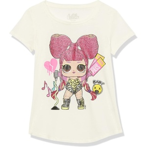 image:imageLOL Surprise Girls Lol Surprise Girl Power Short Sleeve TShirt Girls 416Oatmeal