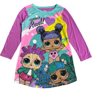 image:imageLOL Surprise Girls Pajamas Nightgown Dorm Sleep ShirtPurple