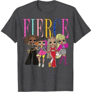 image:imageLOL Surprise OMG Fierce Group Shot TShirtDark Heather Grey