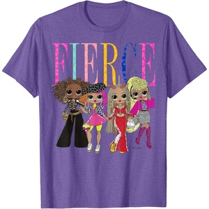 image:imageLOL Surprise OMG Fierce Group Shot TShirtPurple Heather