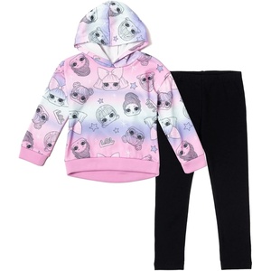 image:imageLOL Surprise Roller Sk8er Daring Diva Diva Girls Pullover Fleece Hoodie and Leggings Outfit Set Little Kid to Big KidBlack  Pink