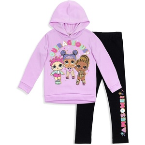 image:imageLOL Surprise Roller Sk8er Daring Diva Diva Girls Pullover Fleece Hoodie and Leggings Outfit Set Little Kid to Big KidPurpleBlack