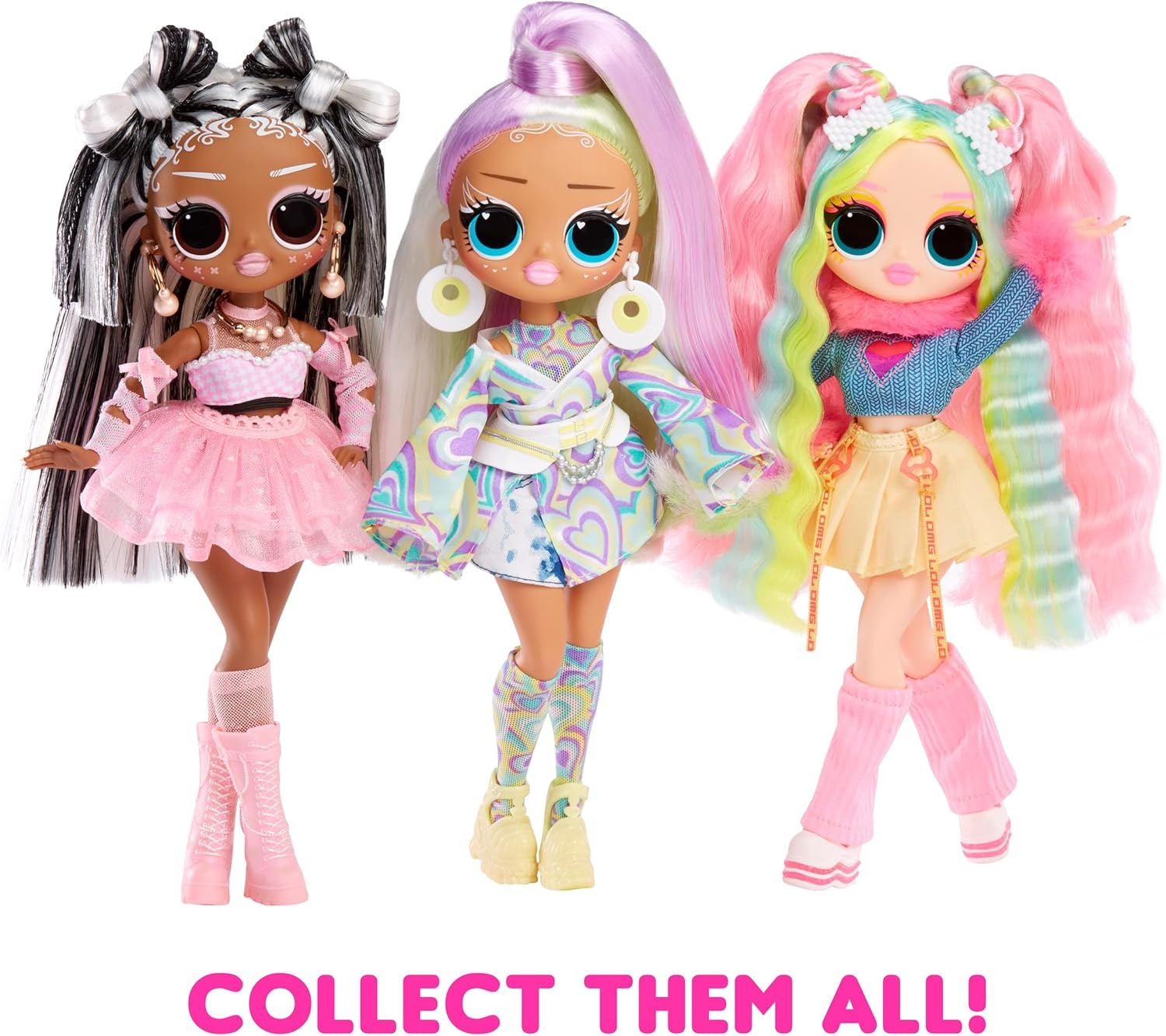 image:imageLOL Surprise OMG Sunshine Color Change Bubblegum DJ Fashion Doll with Color Changing Hair and Fashions and Multiple Surprises  Great Gift for Kids Ages 4Modern