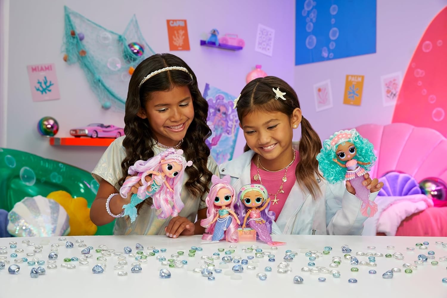 image:imageLOL Surprise Tweens Mermaid Cleo Clove Fashion Doll with Color Changing Tail Movable Fin and Beautiful Accessories  Toy Gift for Kids Ages 4One Size