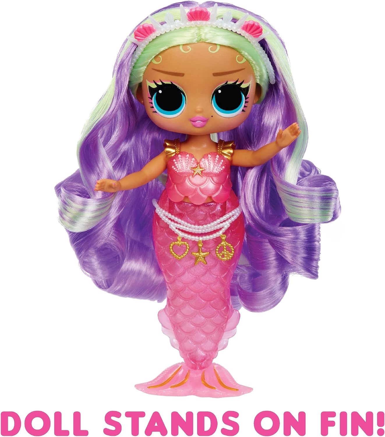 image:imageLOL Surprise Tweens Mermaid Cleo Clove Fashion Doll with Color Changing Tail Movable Fin and Beautiful Accessories  Toy Gift for Kids Ages 4One Size