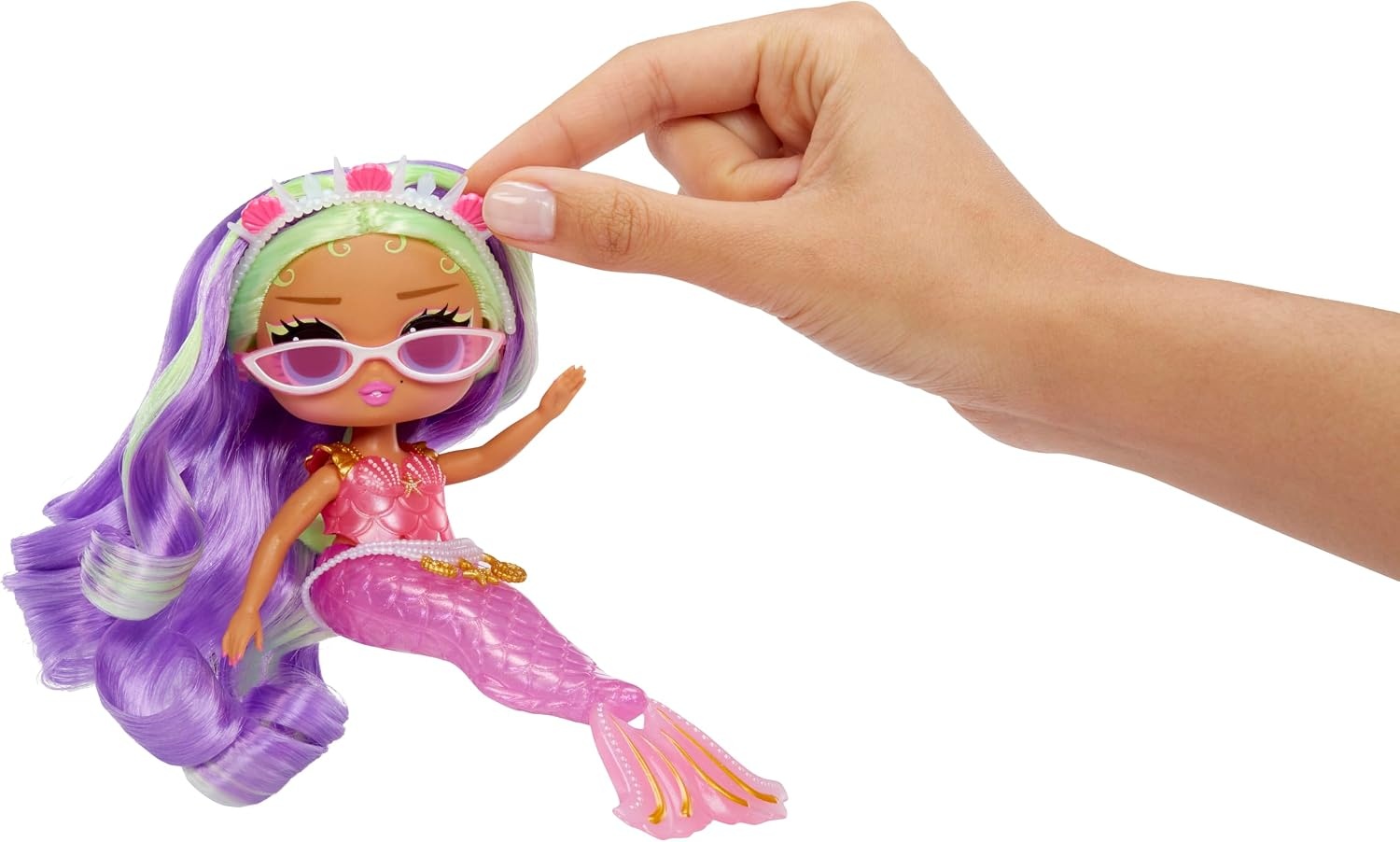 image:imageLOL Surprise Tweens Mermaid Cleo Clove Fashion Doll with Color Changing Tail Movable Fin and Beautiful Accessories  Toy Gift for Kids Ages 4One Size