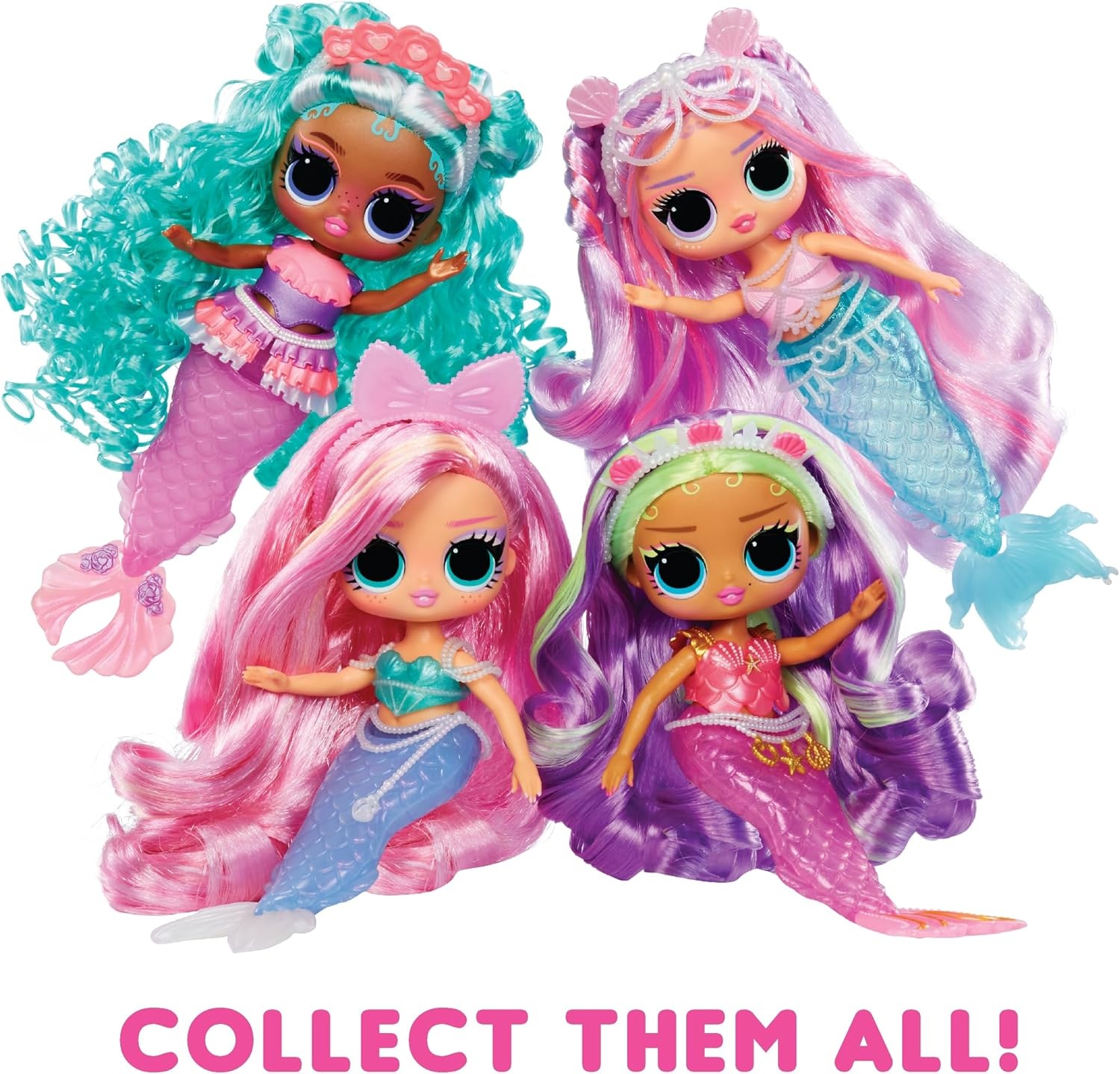 image:imageLOL Surprise Tweens Mermaid Cleo Clove Fashion Doll with Color Changing Tail Movable Fin and Beautiful Accessories  Toy Gift for Kids Ages 4One Size