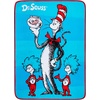 image:imageFranco Kids Bedding Super Soft Micro Raschel Throw 46 in x 60 in LOL SurpriseDr Seuss
