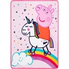 image:imageFranco Kids Bedding Super Soft Micro Raschel Throw 46 in x 60 in LOL SurprisePeppa Pig