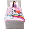 image:imageFranco Kids Bedding Super Soft Micro Raschel Throw 46 in x 60 in LOL SurprisePeppa Pig